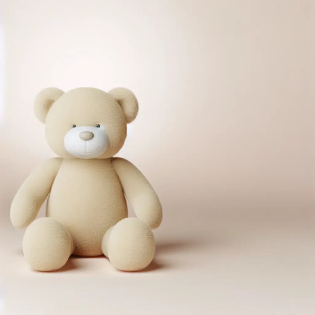 Pluszowy miś SoftHug w kolorze beżowym