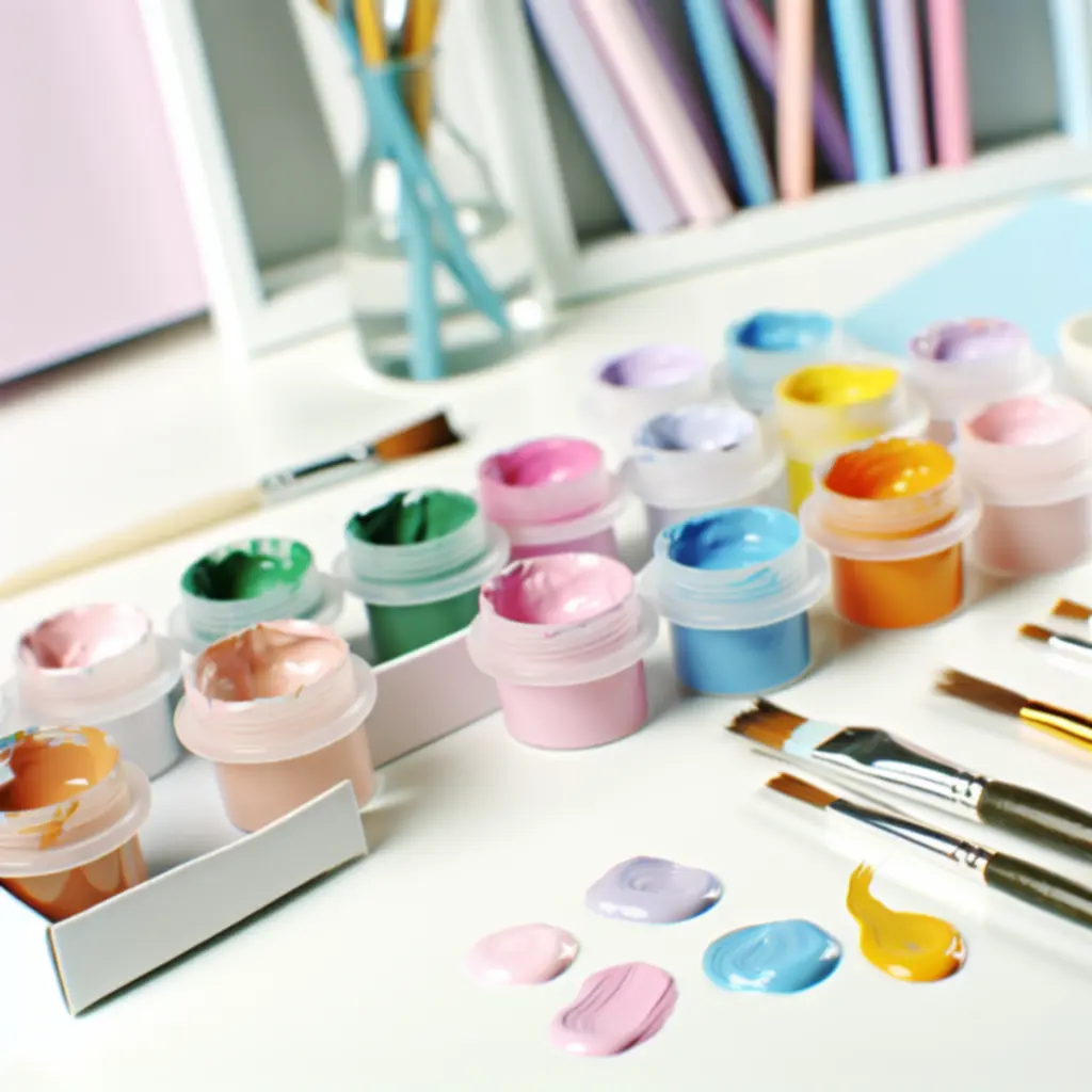 Zmywalne farbki dla dzieci bezpieczne dla skóry