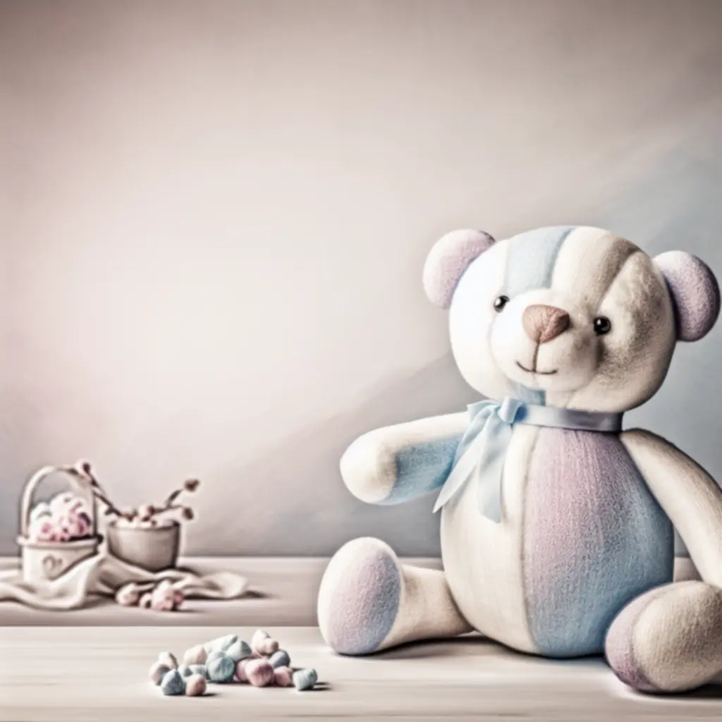 Miś Przytulanka z miękkiej bawełny organicznej