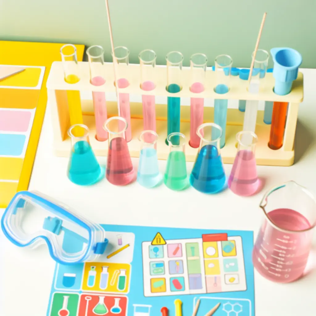 Zestaw naukowy do eksperymentów dla dzieci